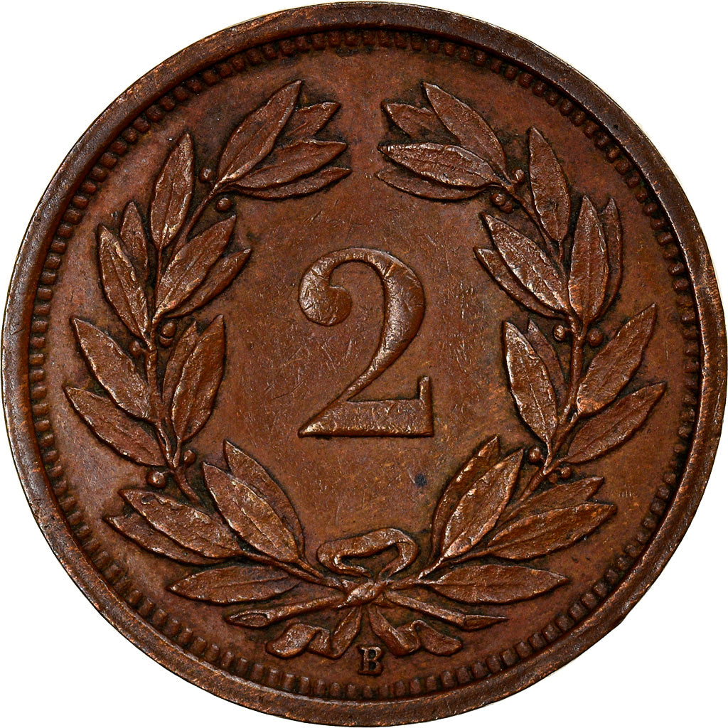 Coin, Switzerland, 2 Rappen, 1930, Bern, EF(40-45), Bronze, KM:4.2
