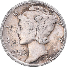 Coin, United States, Dime, 1936