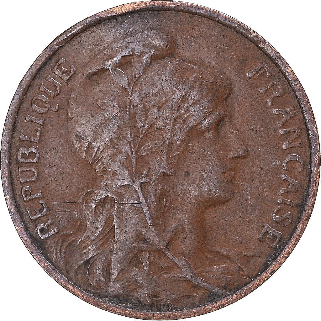 Coin, France, 5 Centimes, 1916