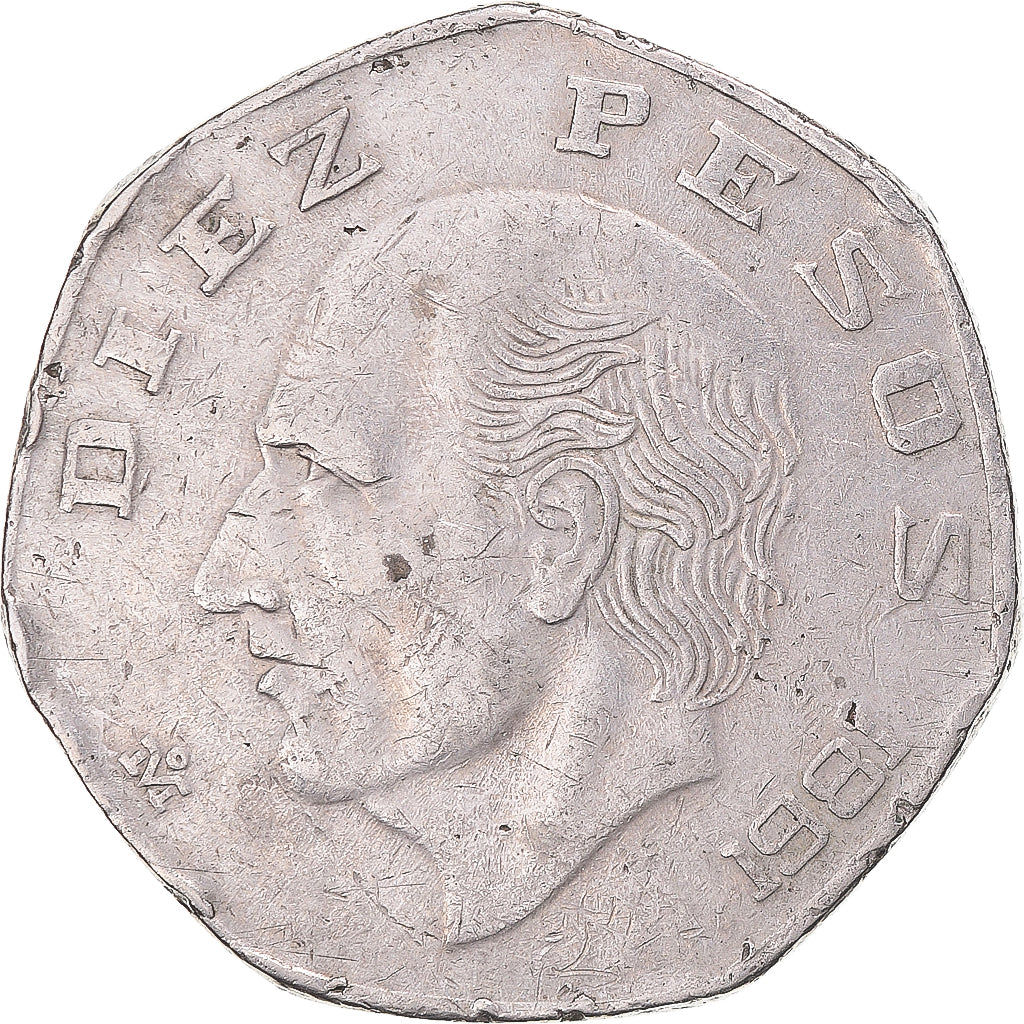 Coin, Mexico, 10 Pesos, 1981