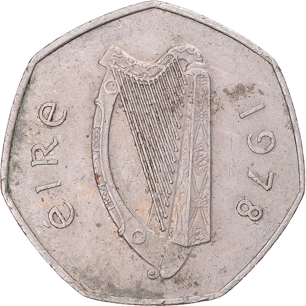 Coin, Ireland, 50 Pence, 1978