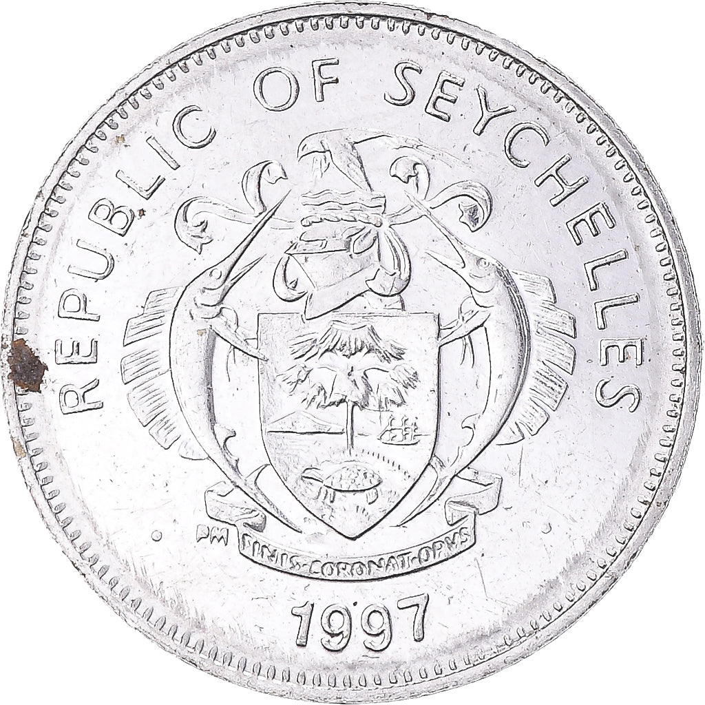 Münze, Seychelles, 25 Cents, 1997