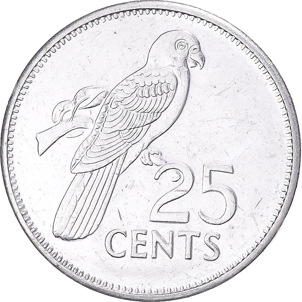 Münze, Seychelles, 25 Cents, 1997