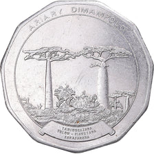 Coin, Madagascar, 50 Ariary, 1992