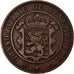 Coin, Luxembourg, William III, 10 Centimes, 1860, Paris, EF(40-45), Bronze