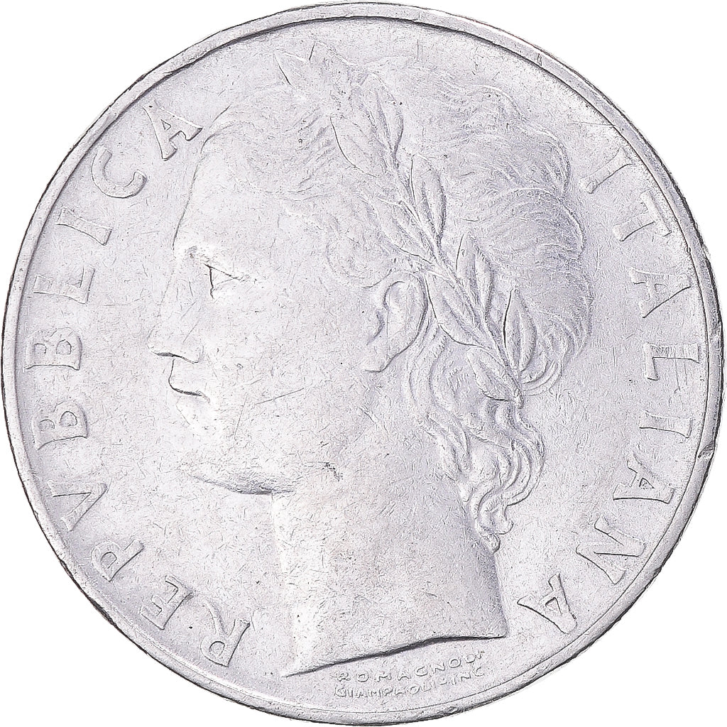Moneta, Italia, 100 Lire, 1958