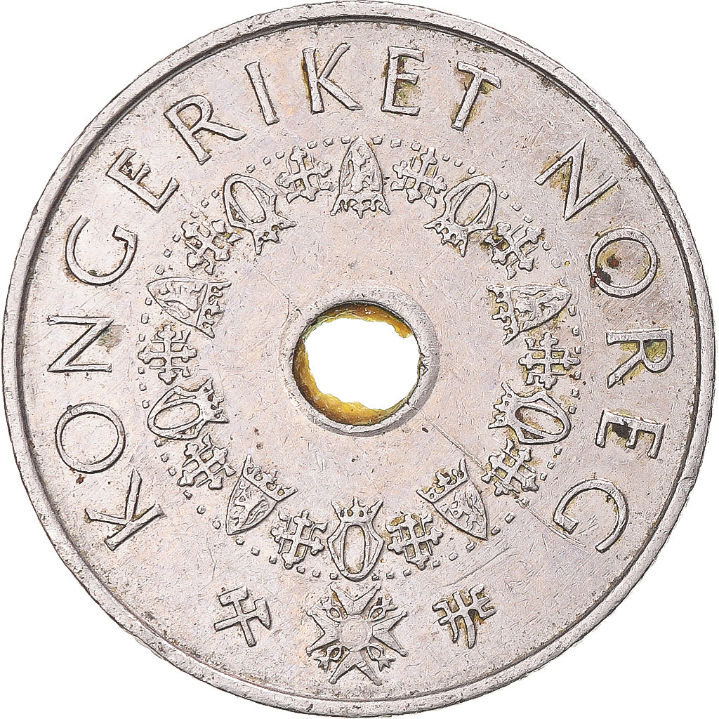 Munten, Noorwegen, 5 Kroner, 1998