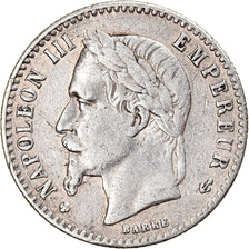 Moneda, Francia, Napoleon III, Napoléon III, 50 Centimes, 1864, Strasbourg