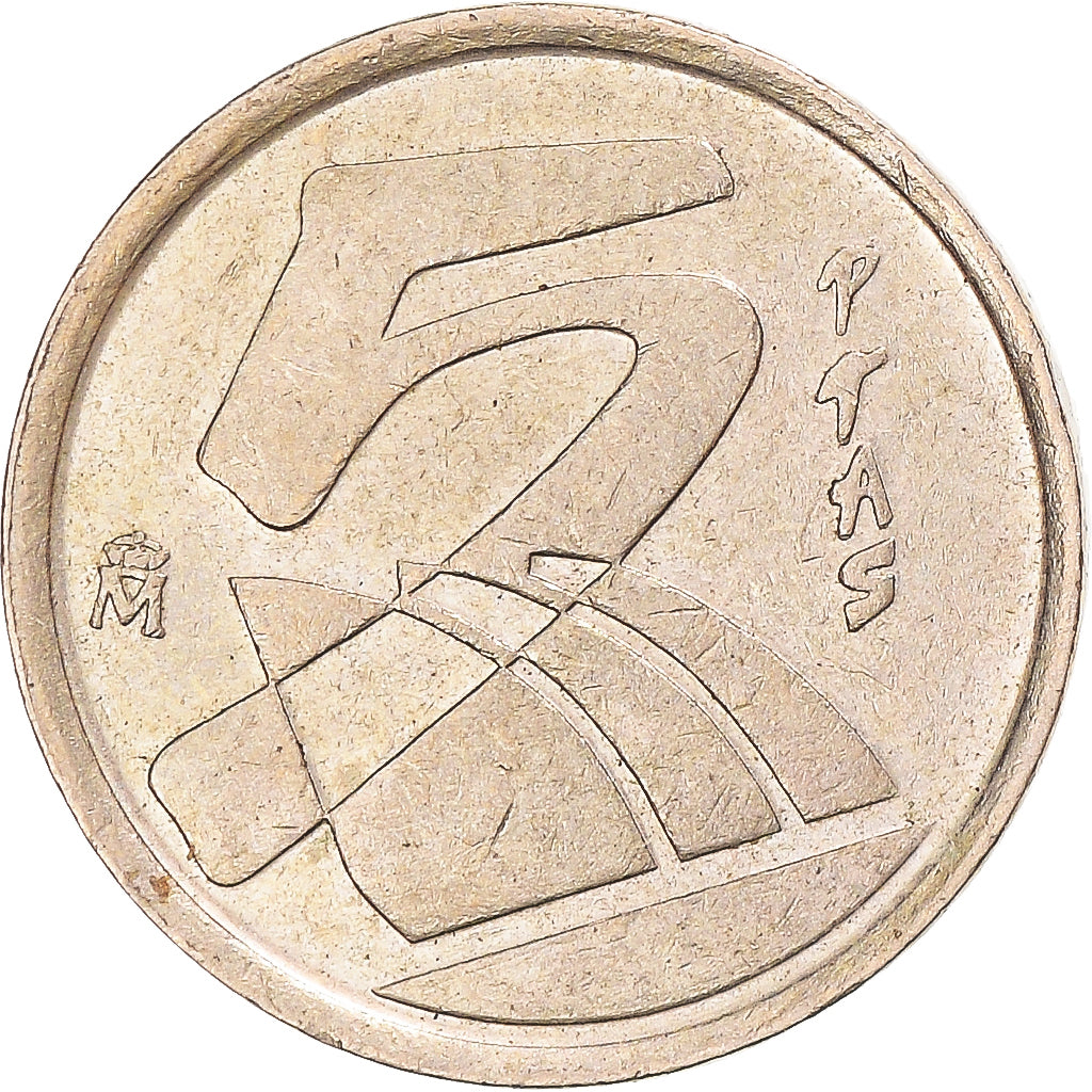 Moeda, Espanha, 5 Pesetas, 1998