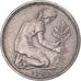 Moneda, Alemania, 50 Pfennig, 1950