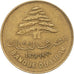 Monnaie, Liban , 25 Piastres, 1970