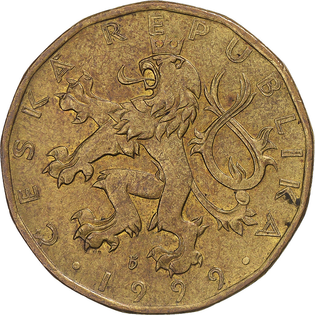 Moneta, Repubblica Ceca, 20 Korun, 1999