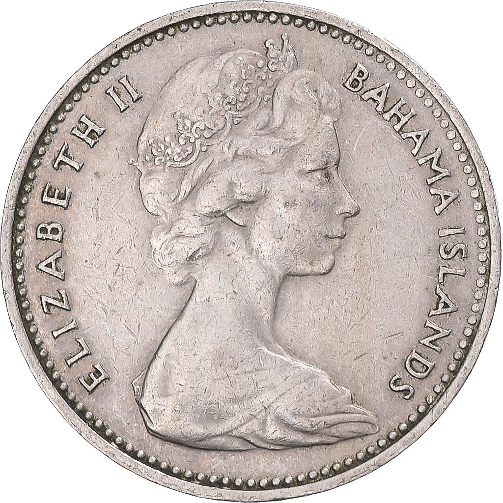 Monnaie, Bahamas, 5 Cents, 1966