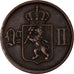 Coin, Norway, Oscar II, 2 Öre, 1891, VF(30-35), Bronze, KM:353