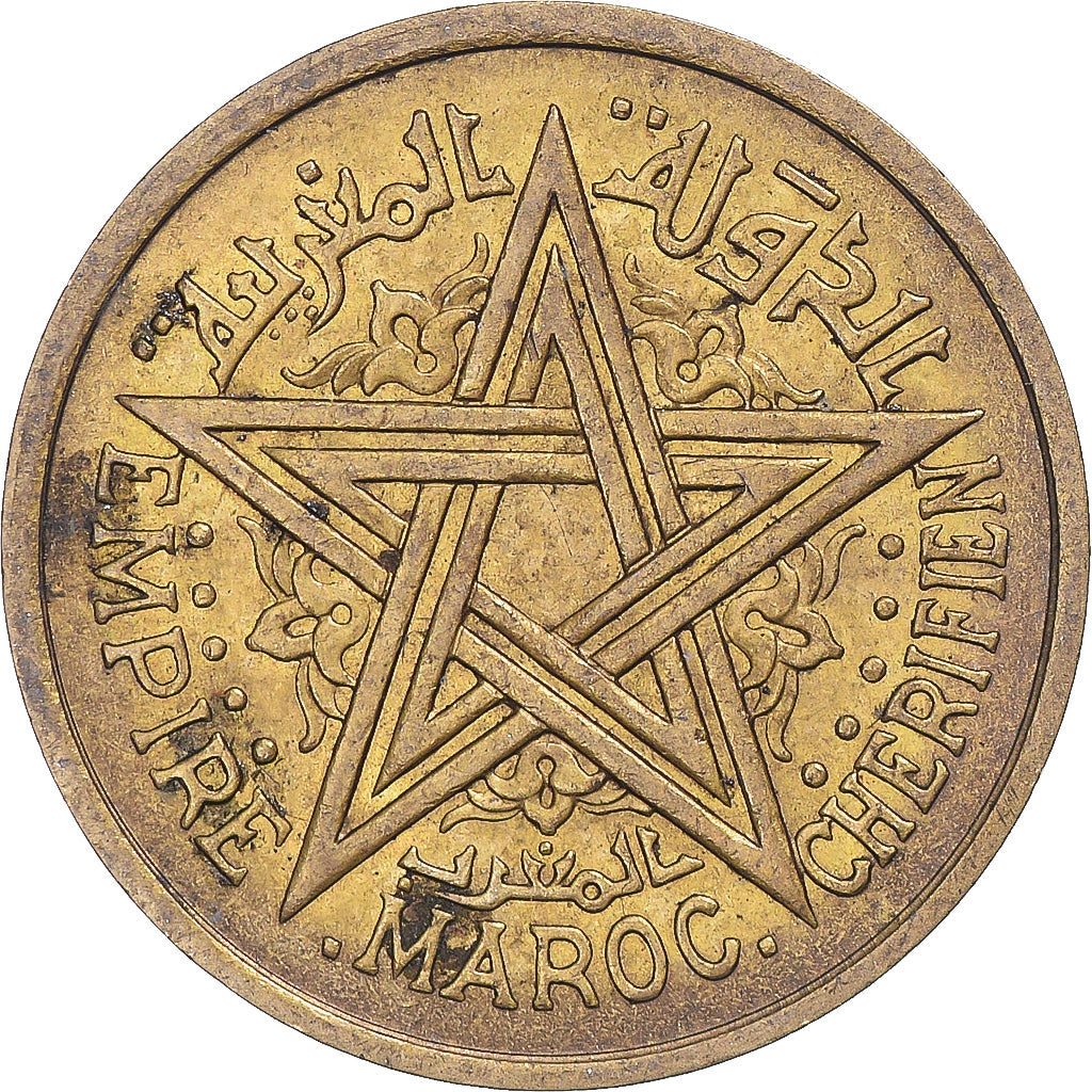 Coin, Morocco, Franc, 1945