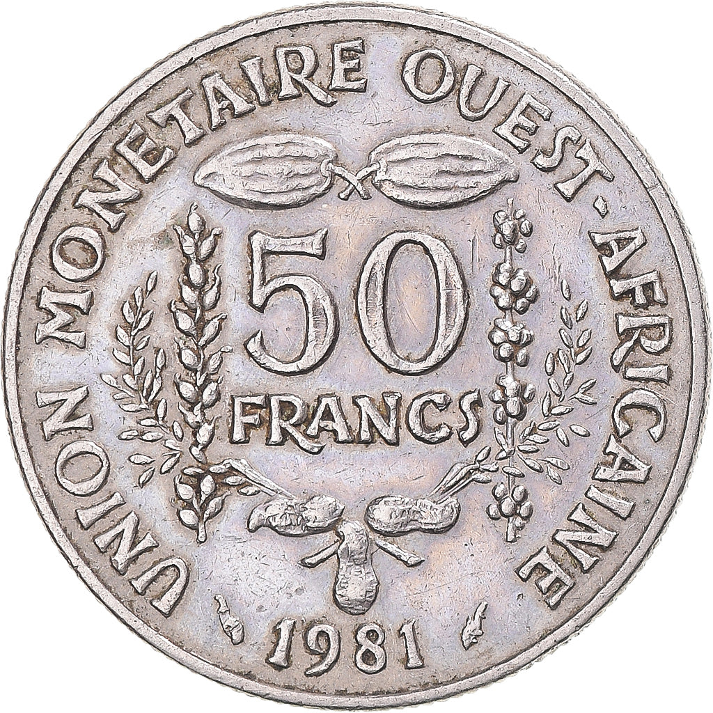 Monnaie, Communauté économique des États de l'Afrique de l'Ouest, 50 Francs