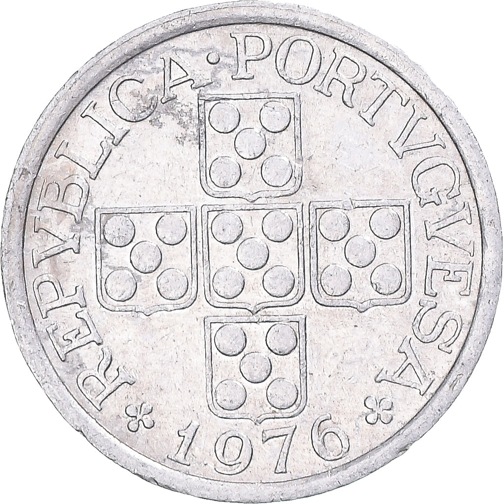 Münze, Portugal, 10 Centavos, 1976