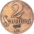 Moneda, Letonia, 2 Santimi, 1926