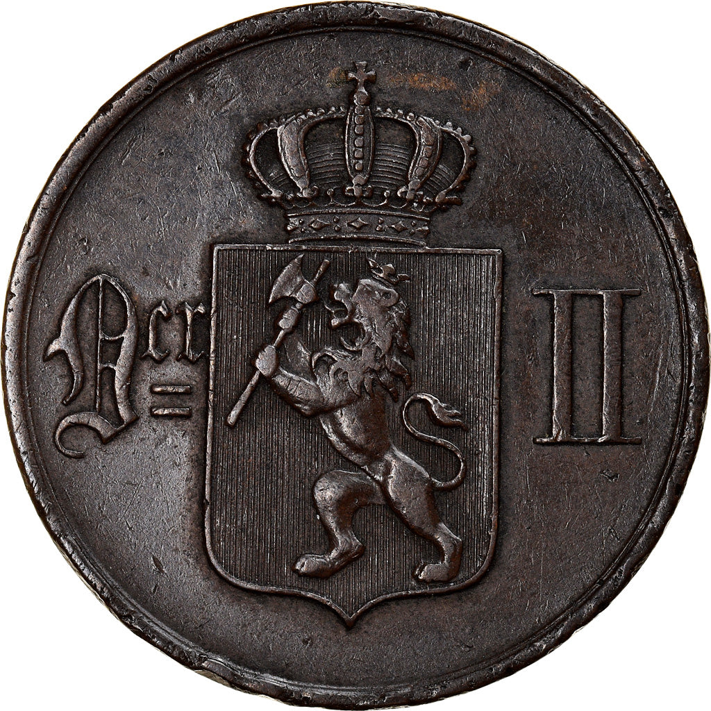 Coin, Norway, Oscar II, 5 Öre, 1896, VF(30-35), Bronze, KM:349