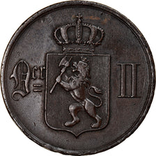 Coin, Norway, Oscar II, 5 Öre, 1896, VF(30-35), Bronze, KM:349