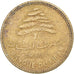 Moneta, Liban, 5 Piastres, 1969
