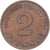 Coin, Germany, 2 Pfennig, 1965
