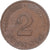 Coin, Germany, 2 Pfennig, 1963