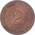 Coin, Germany, 2 Pfennig, 1968