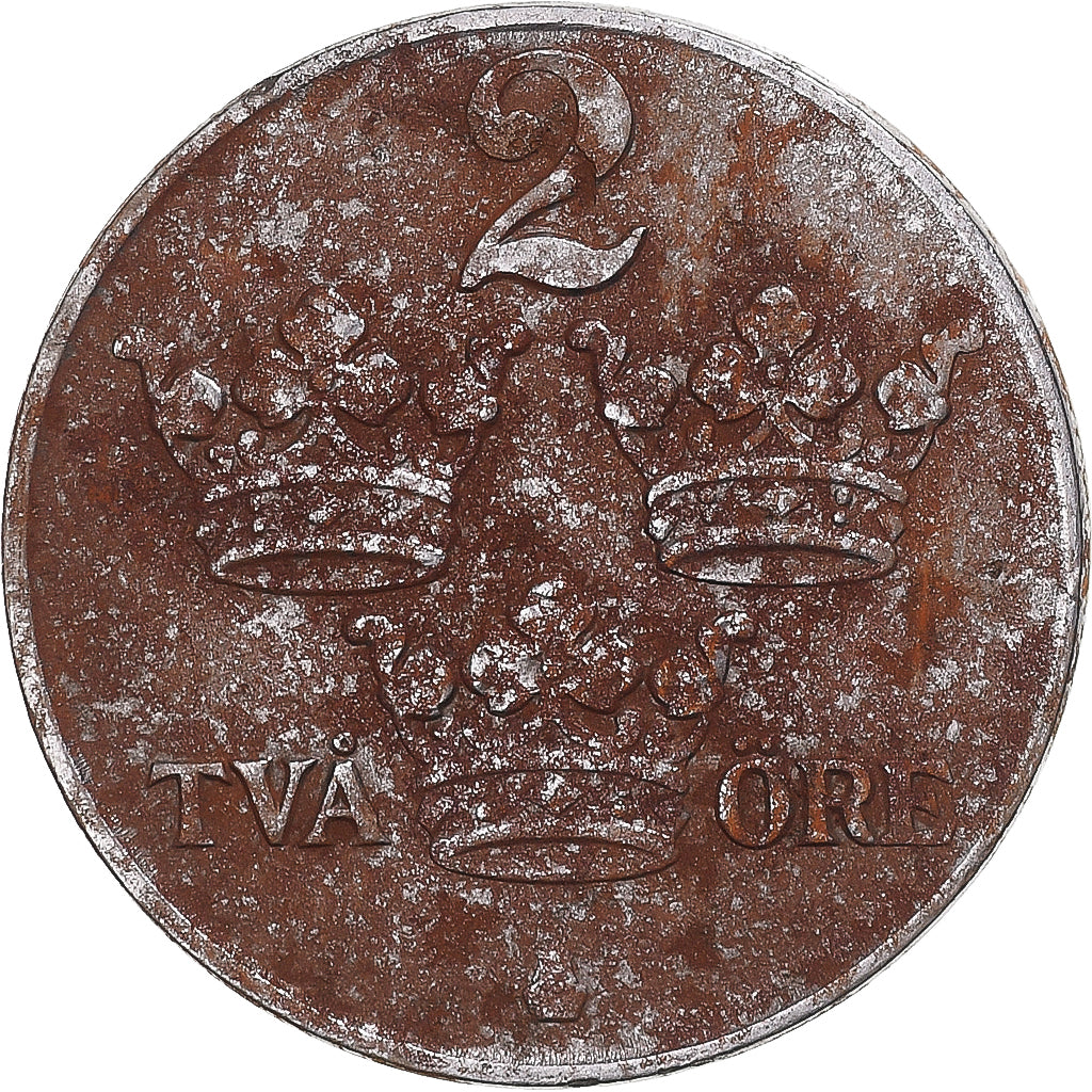 Coin, Sweden, 2 Öre, 1946
