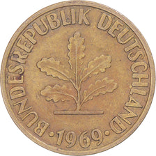 Münze, Deutschland, 10 Pfennig, 1969