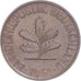 Coin, Germany, 2 Pfennig, 1961