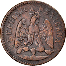 Moneda, México, Centavo, 1881, Zacatecas, BC+, Cobre, KM:391.9