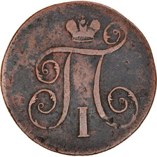 Munten, Rusland, Paul I, Kopek, 1799, Ekaterinburg, FR, Koper, KM:94.2