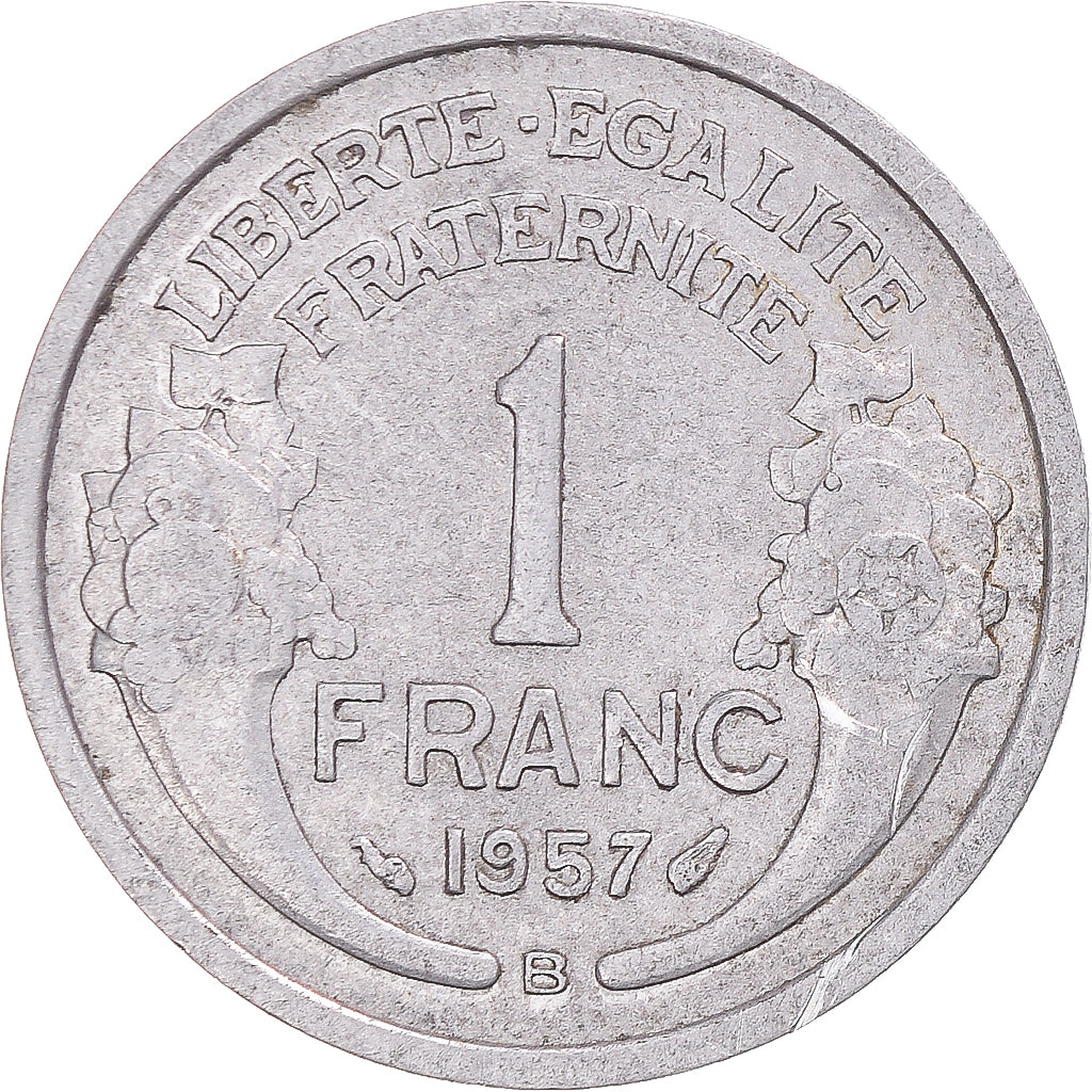 Moneta, Francia, Franc, 1957