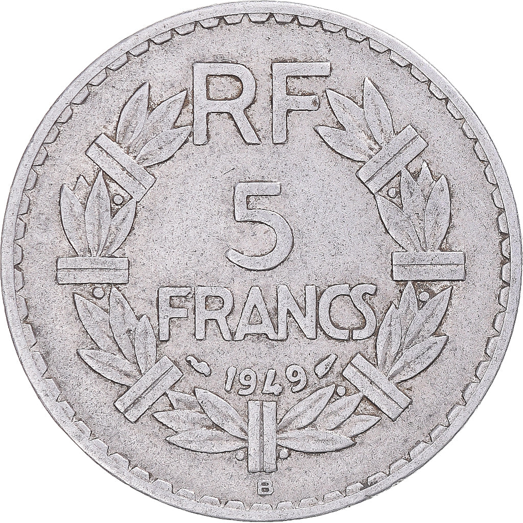Moneda, Francia, 5 Francs, 1949