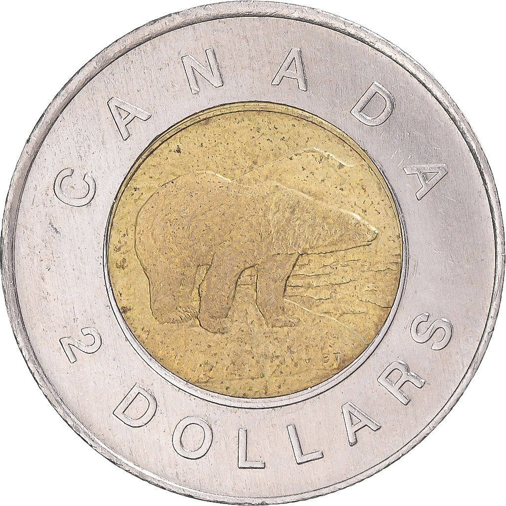 Moneta, Canada, 2 Dollars, 1996