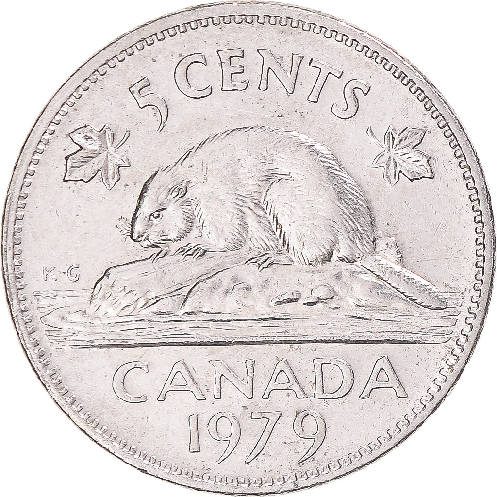 Moneta, Canada, 5 Cents, 1979
