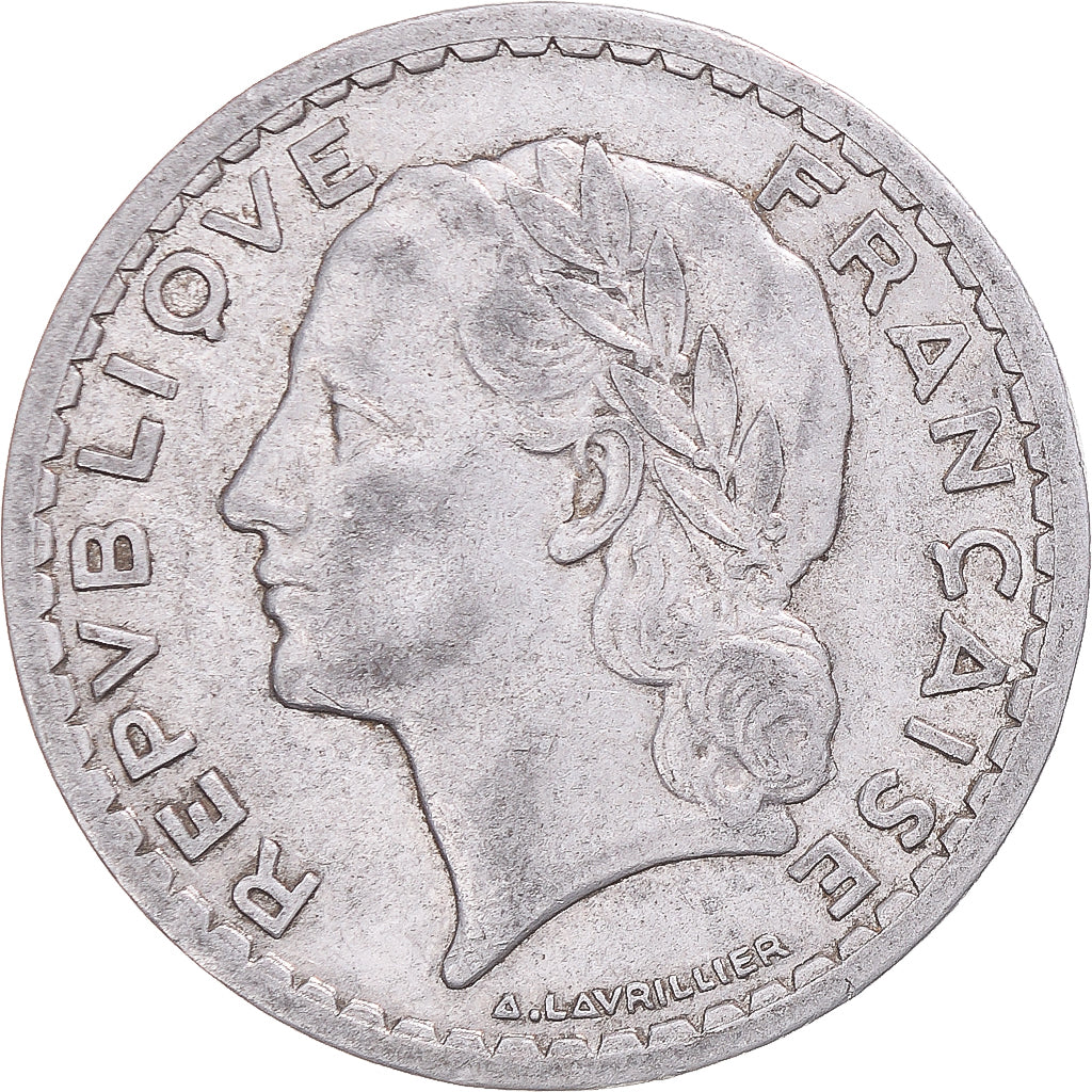 Moneta, Francja, 5 Francs, 1947