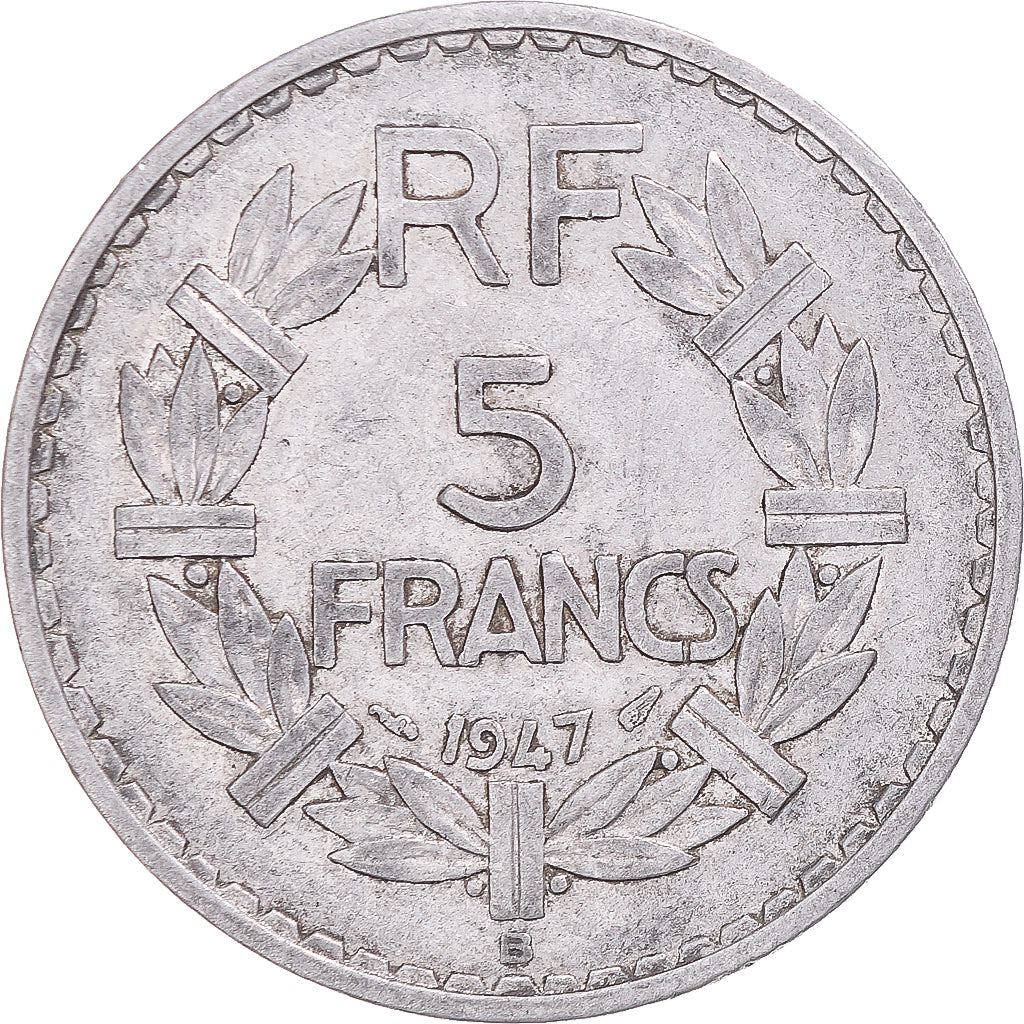 Moneta, Francja, 5 Francs, 1947