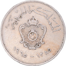Coin, Libya, 100 Milliemes, 1965