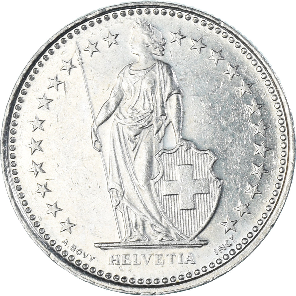 Moneta, Svizzera, 1/2 Franc, 1984