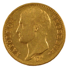 FRANCE, Napoléon I, 20 Francs, 1807, Paris, KM #A687.1, AU(50-53), Gold, Gadoury