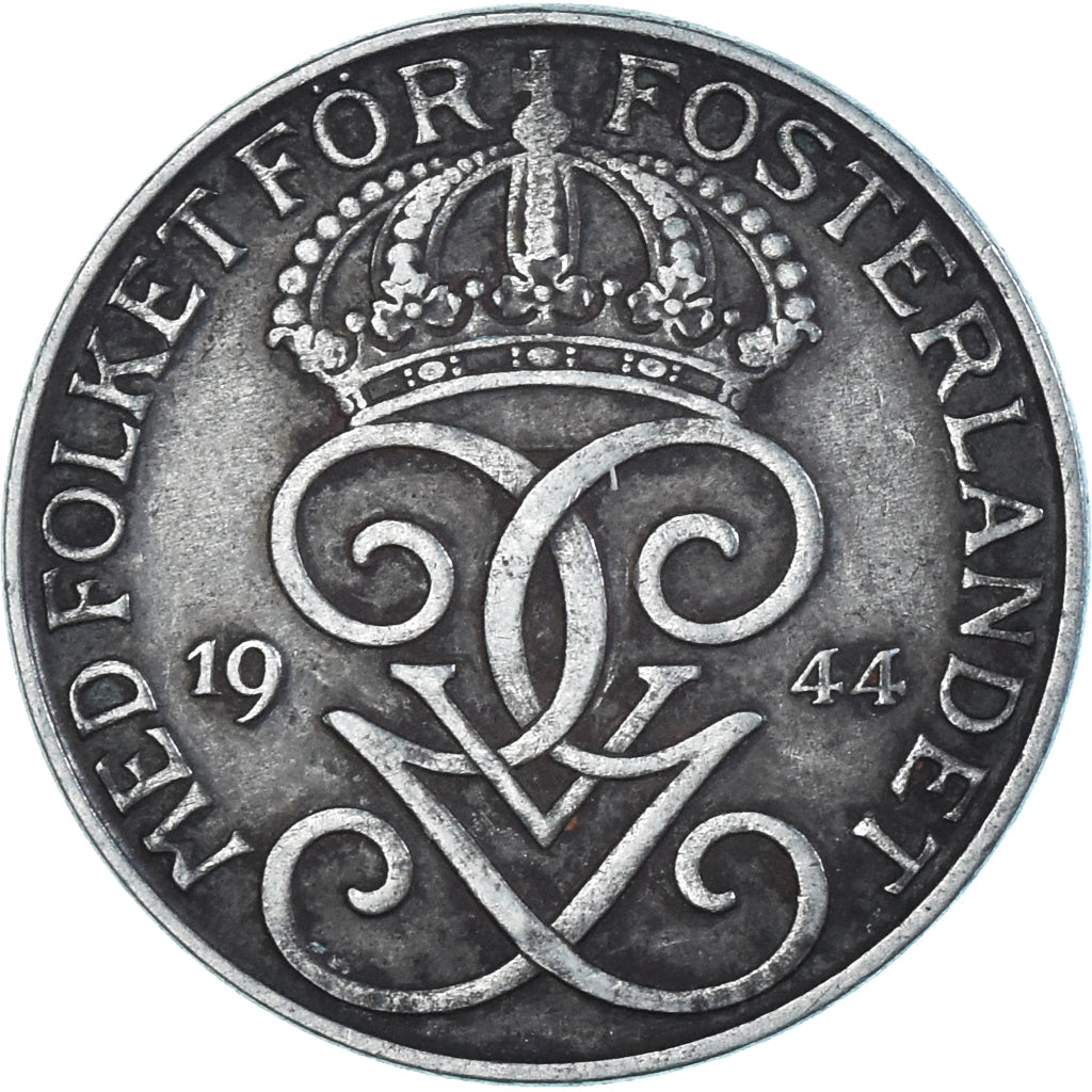 Moneta, Svezia, 5 Öre, 1944