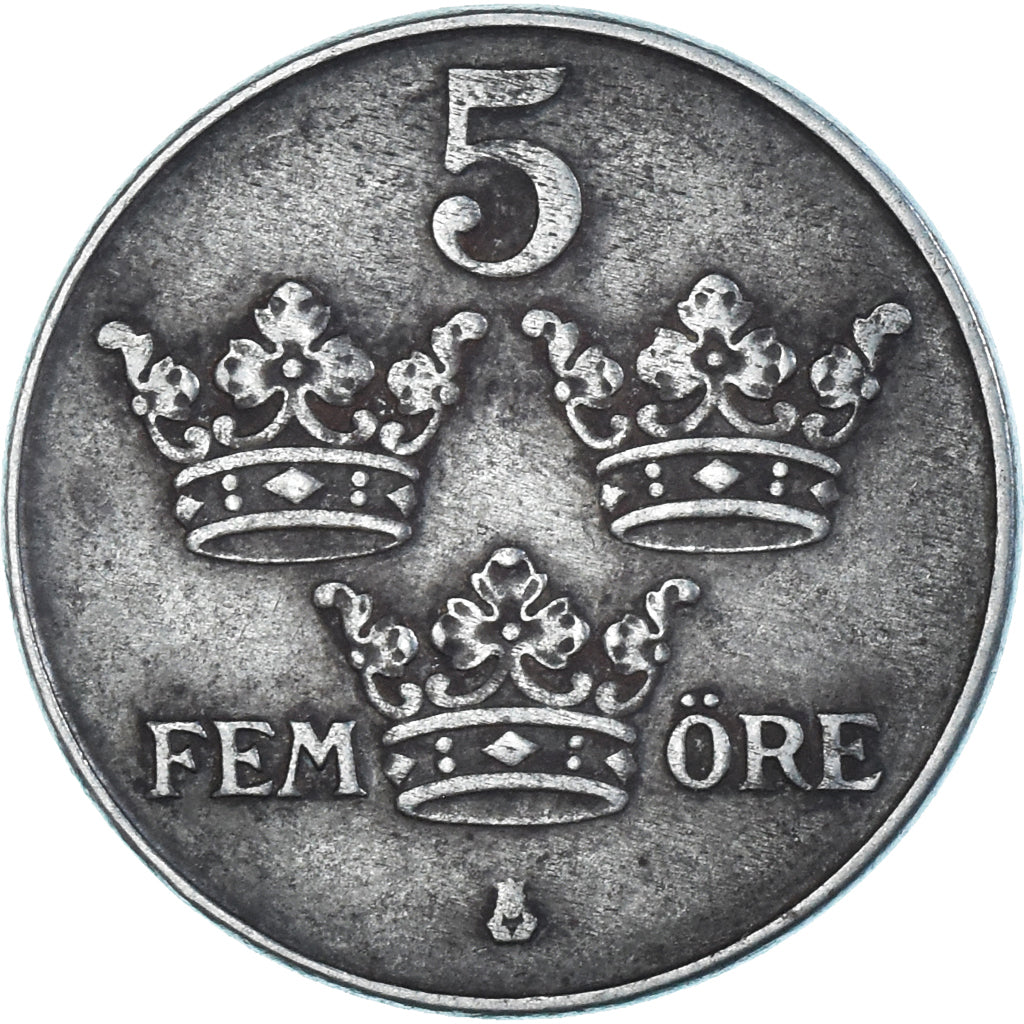 Moneta, Svezia, 5 Öre, 1944