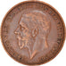 Coin, Great Britain, George V, Penny, 1927, EF(40-45), Bronze, KM:826