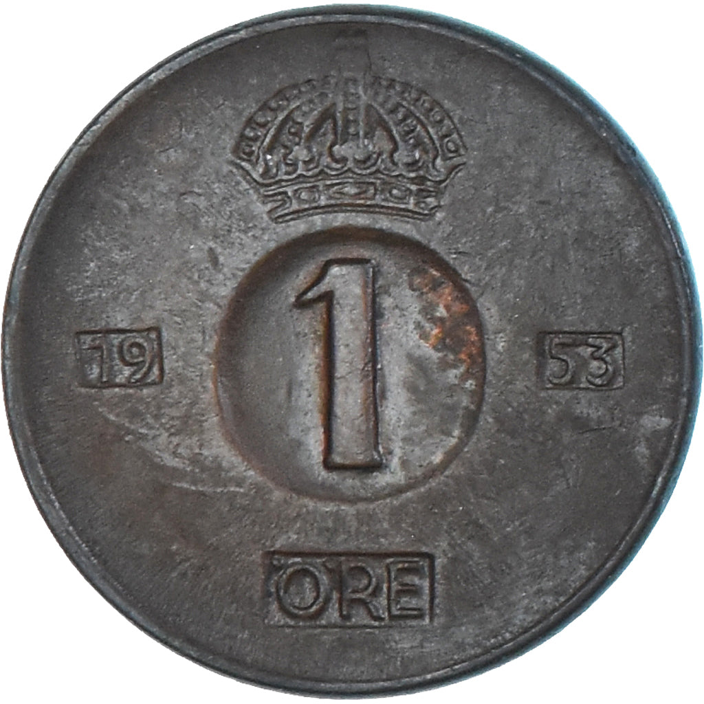 Moneta, Svezia, Ore, 1953