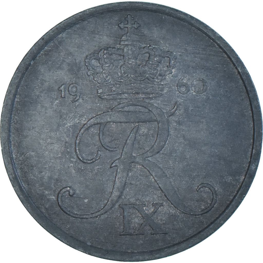 Moneda, Dinamarca, 5 Öre, 1960