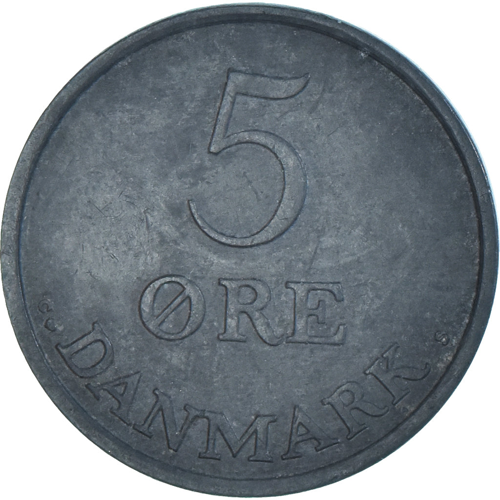 Moneda, Dinamarca, 5 Öre, 1960