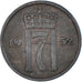 Monnaie, Norvège, 2 Öre, 1952