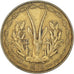 Coin, West African States, 5 Francs, 1970